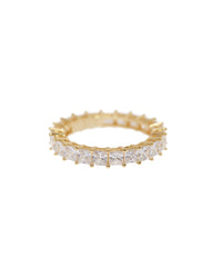 Princess Ballier Ring- Gold View 1