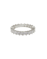 Princess Ballier Ring- Silver View 1