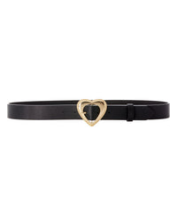 Studded Hearts Belt- Gold View 1