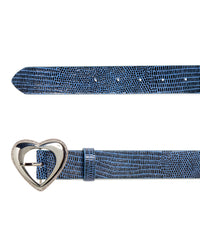 Studded Hearts Belt- Silver View 6