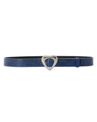 Studded Hearts Belt- Silver View 1