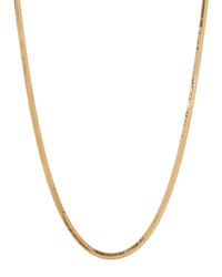 The Classique Herringbone Chain- Gold View 1
