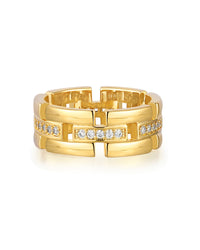 The Rossi Cigar Ring- Gold View 1