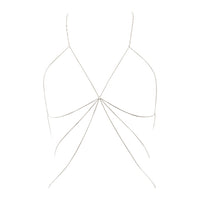 Fiora Chain Bra- Silver View 1