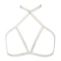 Lola Chain Bra- Silver View 1