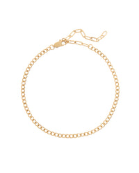 Virgo Energy Anklet- Gold View 1