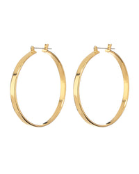 XL Celine Hoops- Gold View 1