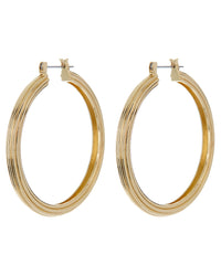 XL Cher Hoops- Gold View 1