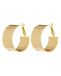 XL Positano Hoops- Gold View 1