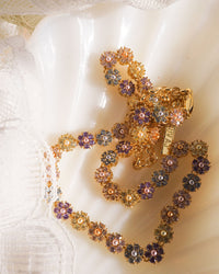 Daisy Studs Necklace- Gold View 5