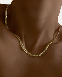 Ferrera Chain Necklace- Silver View 4