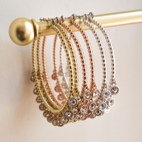 Maraca Shaker Statement Hoops- Silver View 5