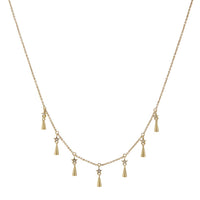 Celestial Shaker Necklace- Gold View 1