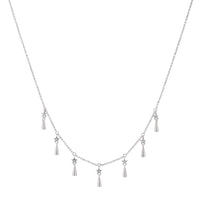Celestial Shaker Necklace- Silver View 1