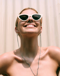 Jett Sunglass Chain- Silver View 5