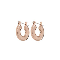 The Rocco Hoops- Rose Gold View 1