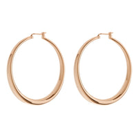 Lucca Hoops- Rose Gold View 1