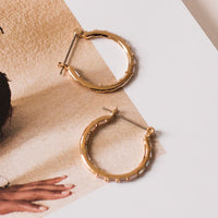 Baby Verona Hoops- Gold View 3