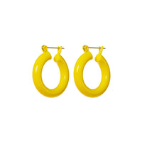 Rainbow Baby Amalfi Hoops- Yellow View 1