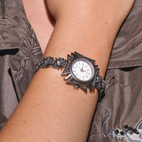 Fleur Watch- Silver View 2