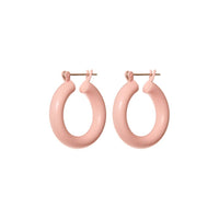 Rainbow Baby Amalfi Hoops- Baby Pink View 1