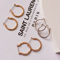 Baby Verona Hoops- Silver View 3