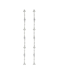 Marrakech Drop Studs- Silver View 1